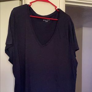 Ava Viv navy blue top